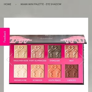 5/$15! - BNIB - Shaina B Miami Eye Shadow Palette